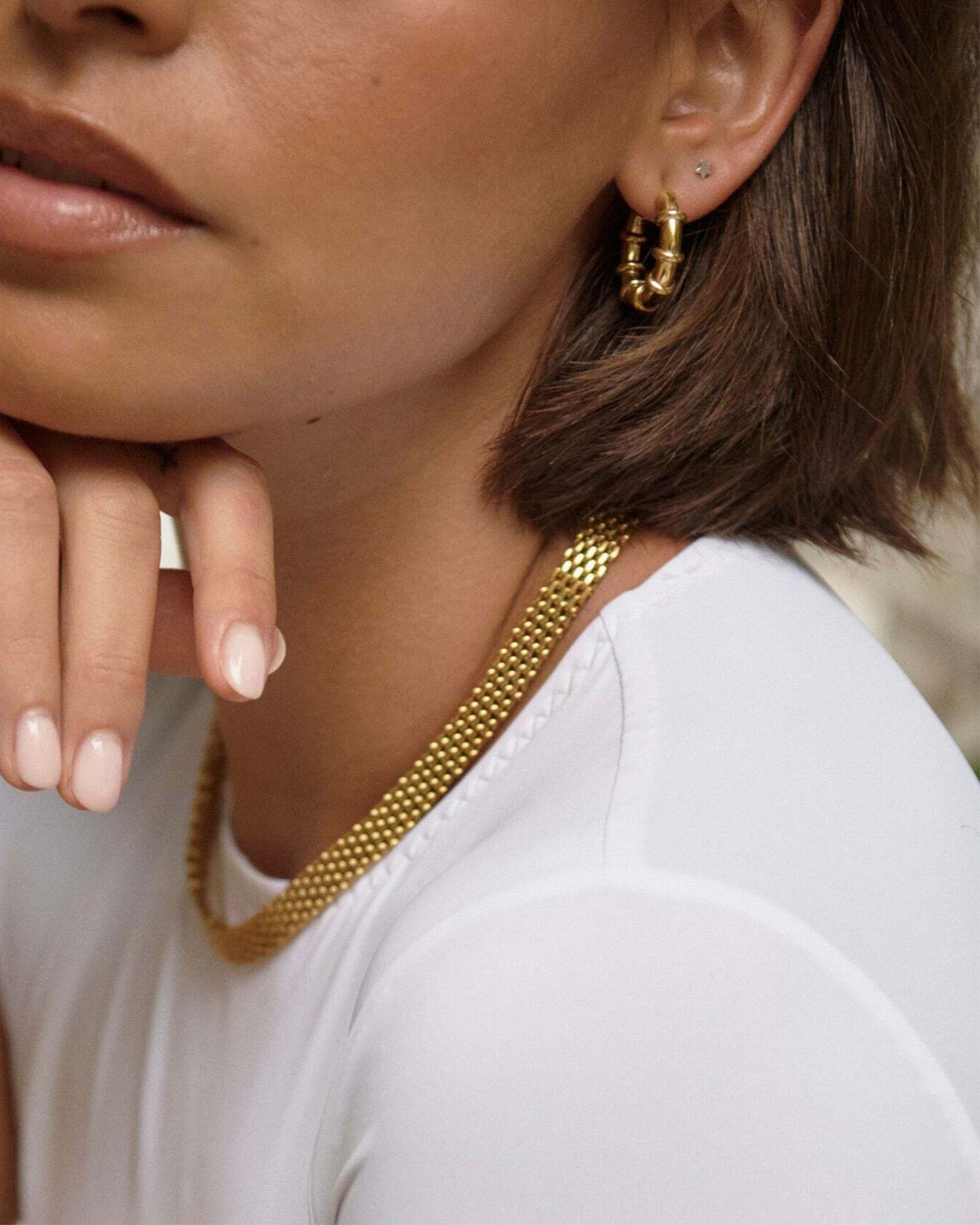 Bamboo Earrings