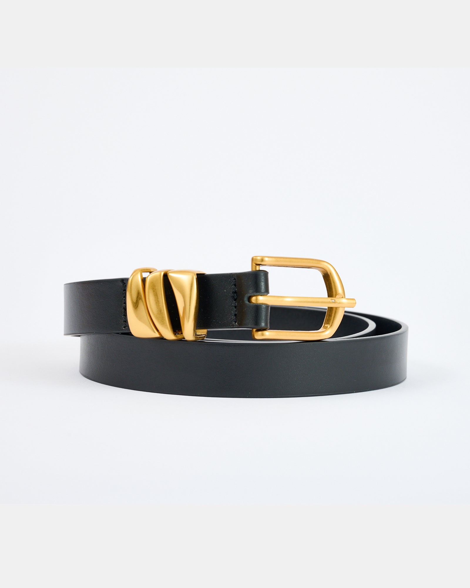 Crescent Belt Black/Gold