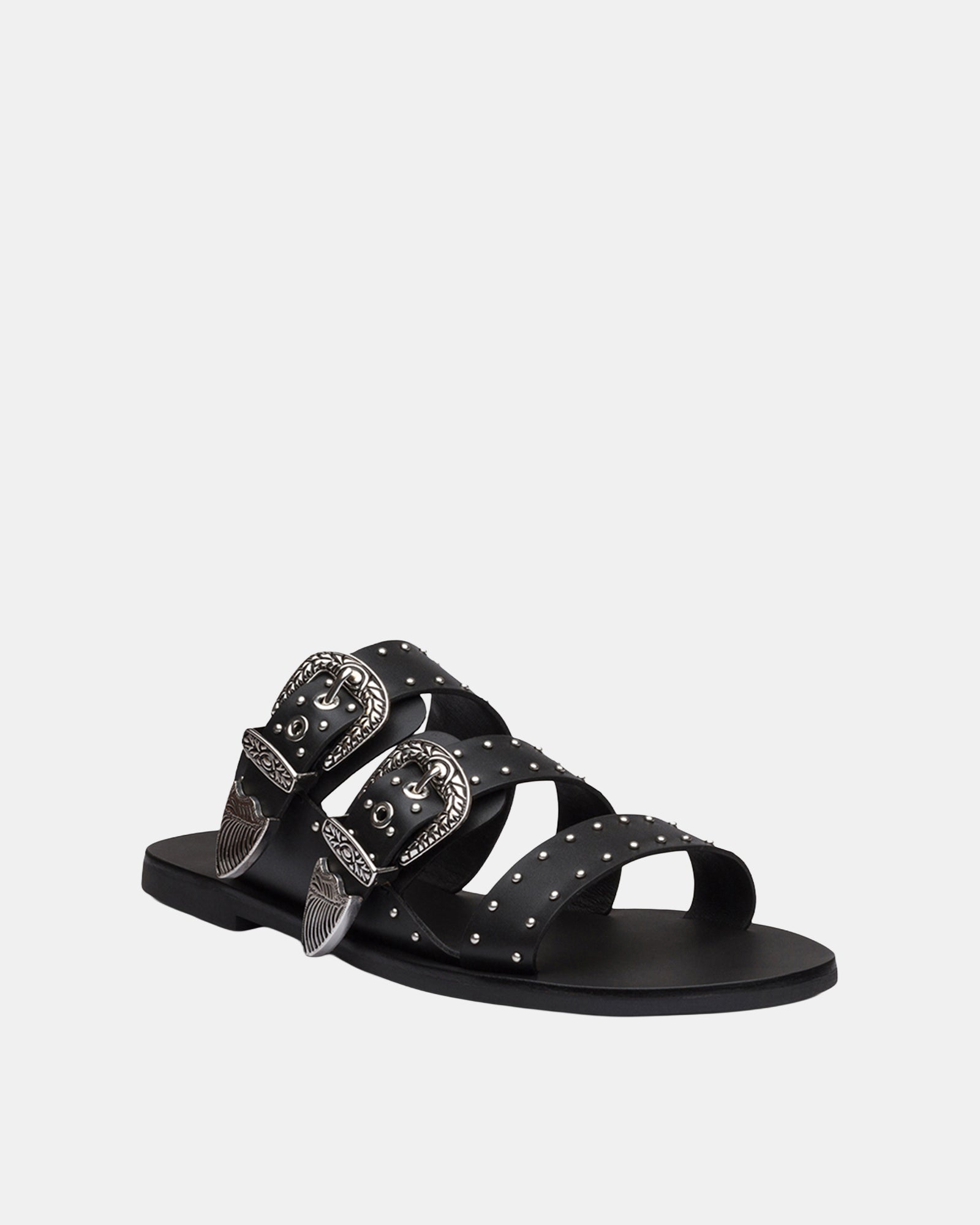 Eastwood Stud Slide Black/Silver