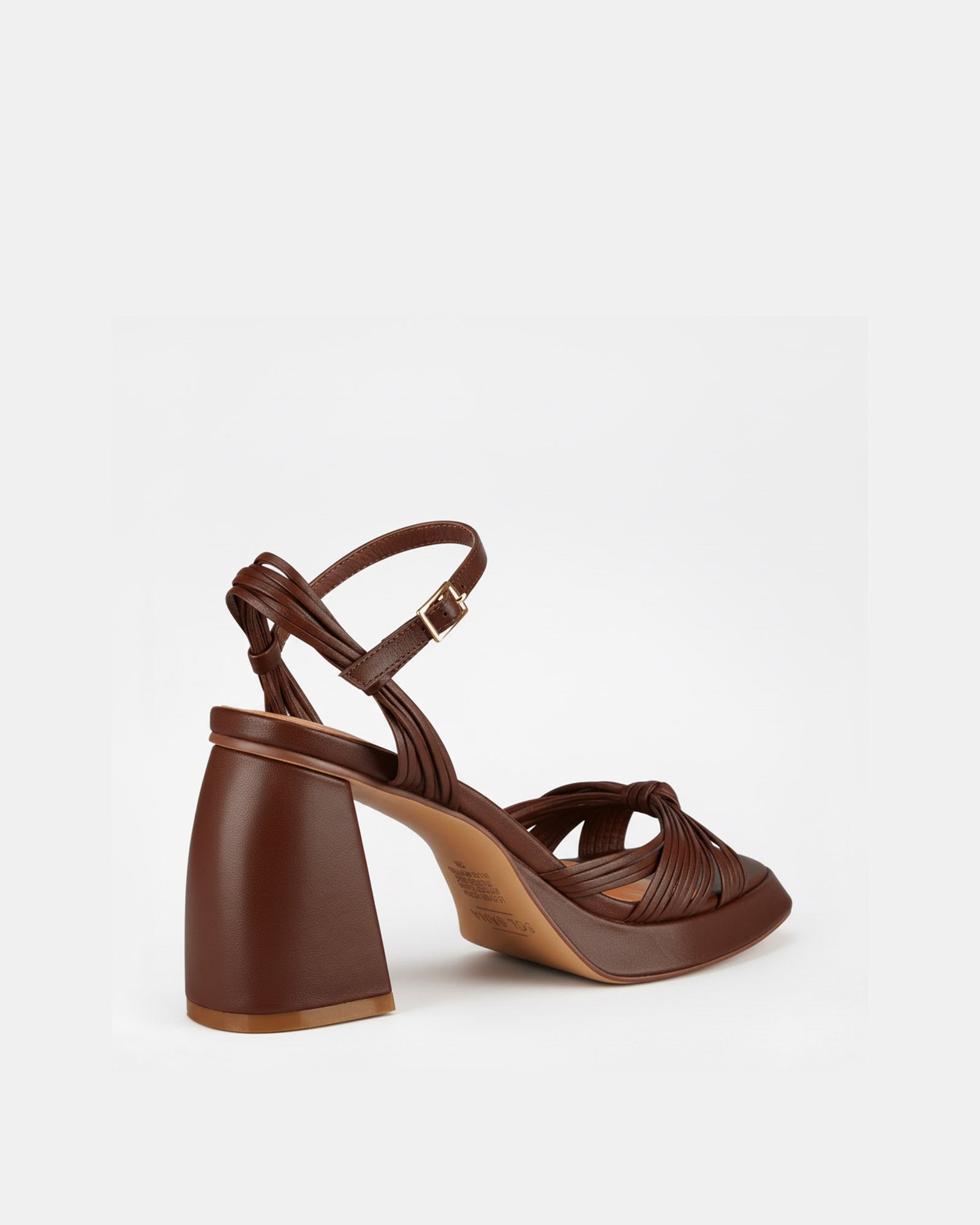 Evita Platform Heel Cocoa