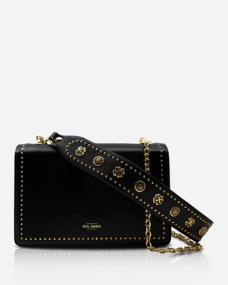 Flap Bag Black/Gold