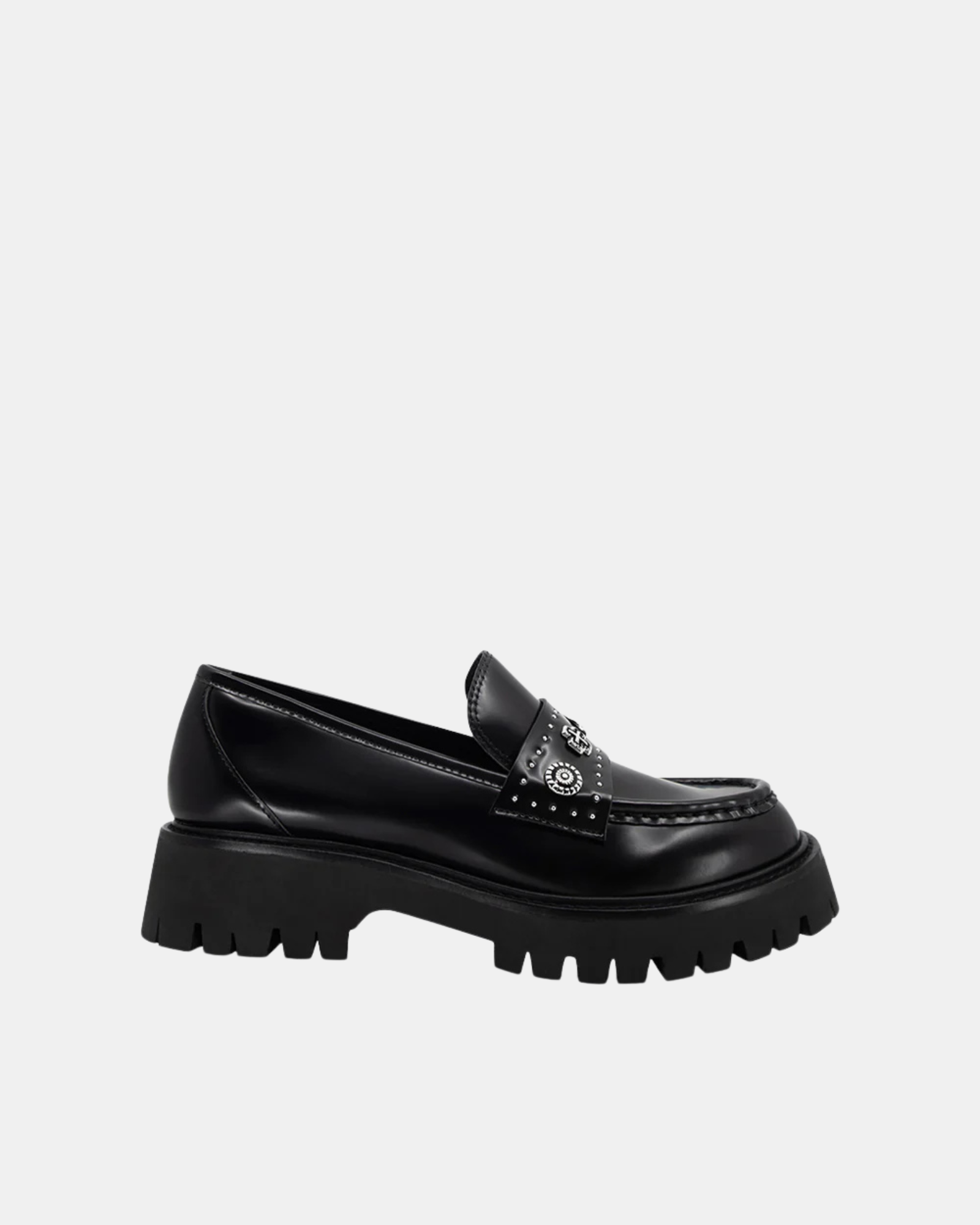 Maritime Loafer Black/Silver