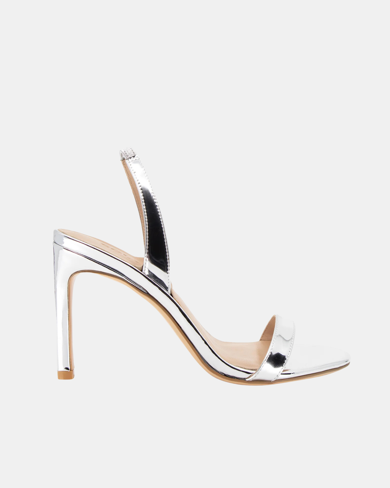 Martini Heel Silver