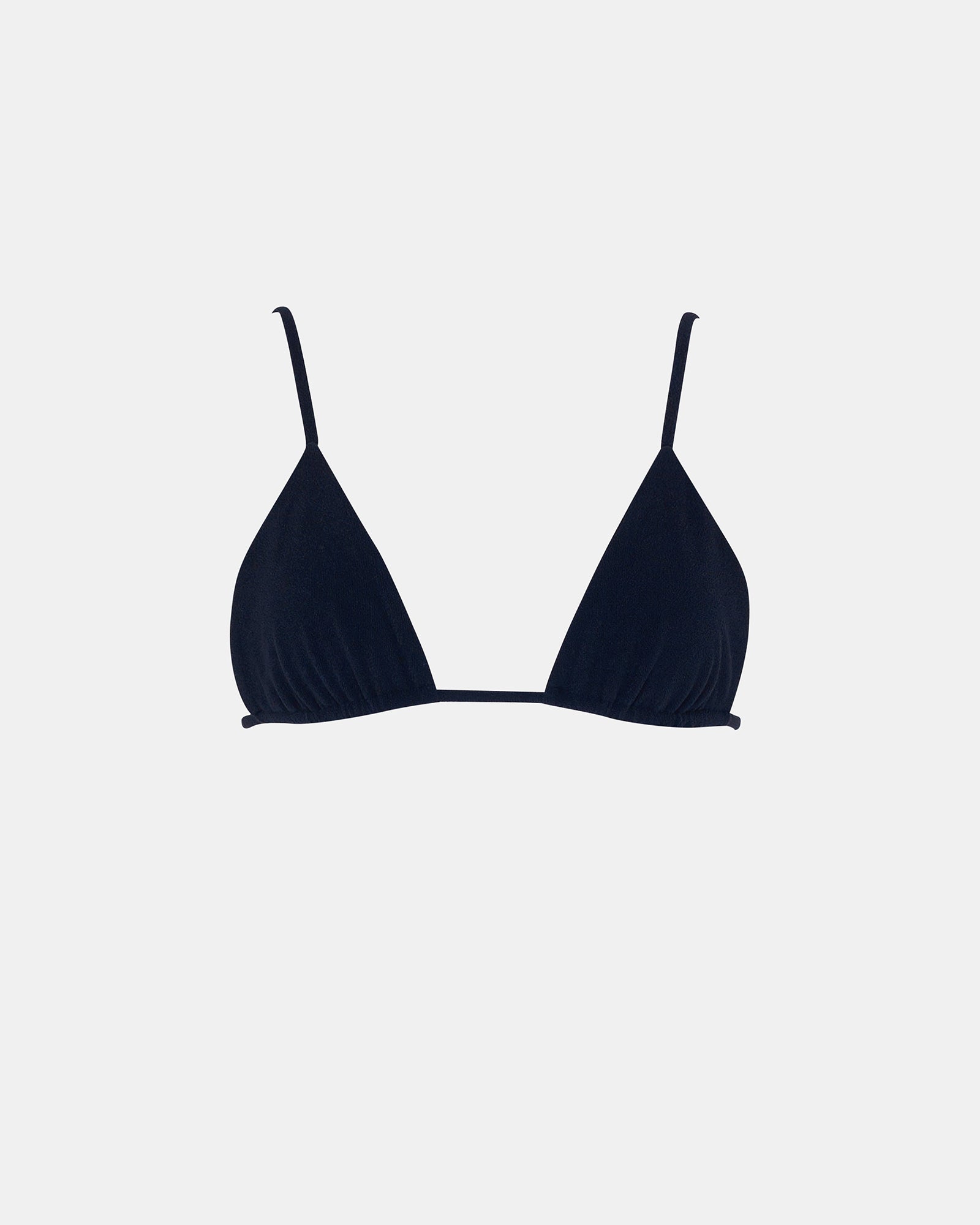 Eclipse String Bikini Top Nero