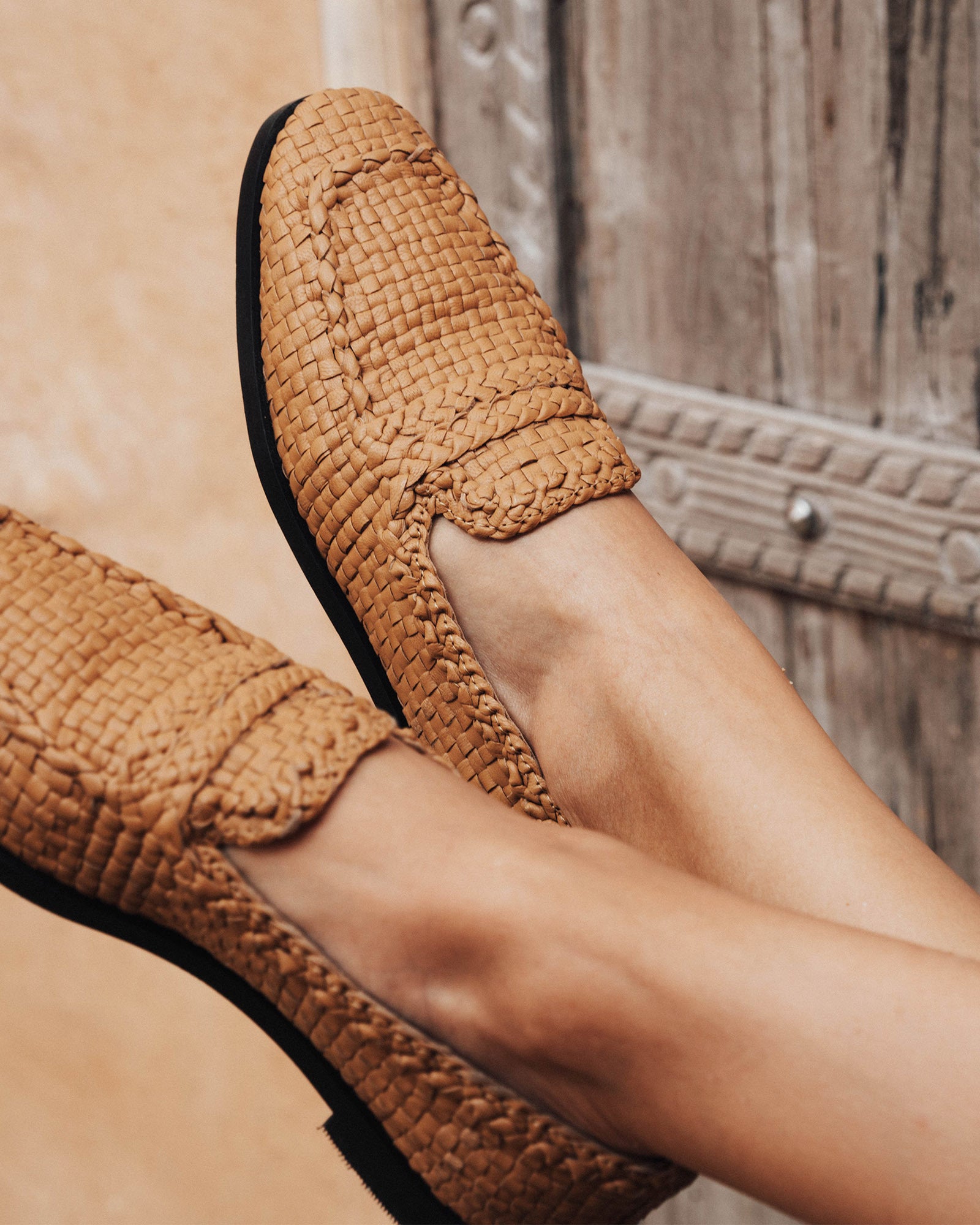 Crosswalk Loafer Tan