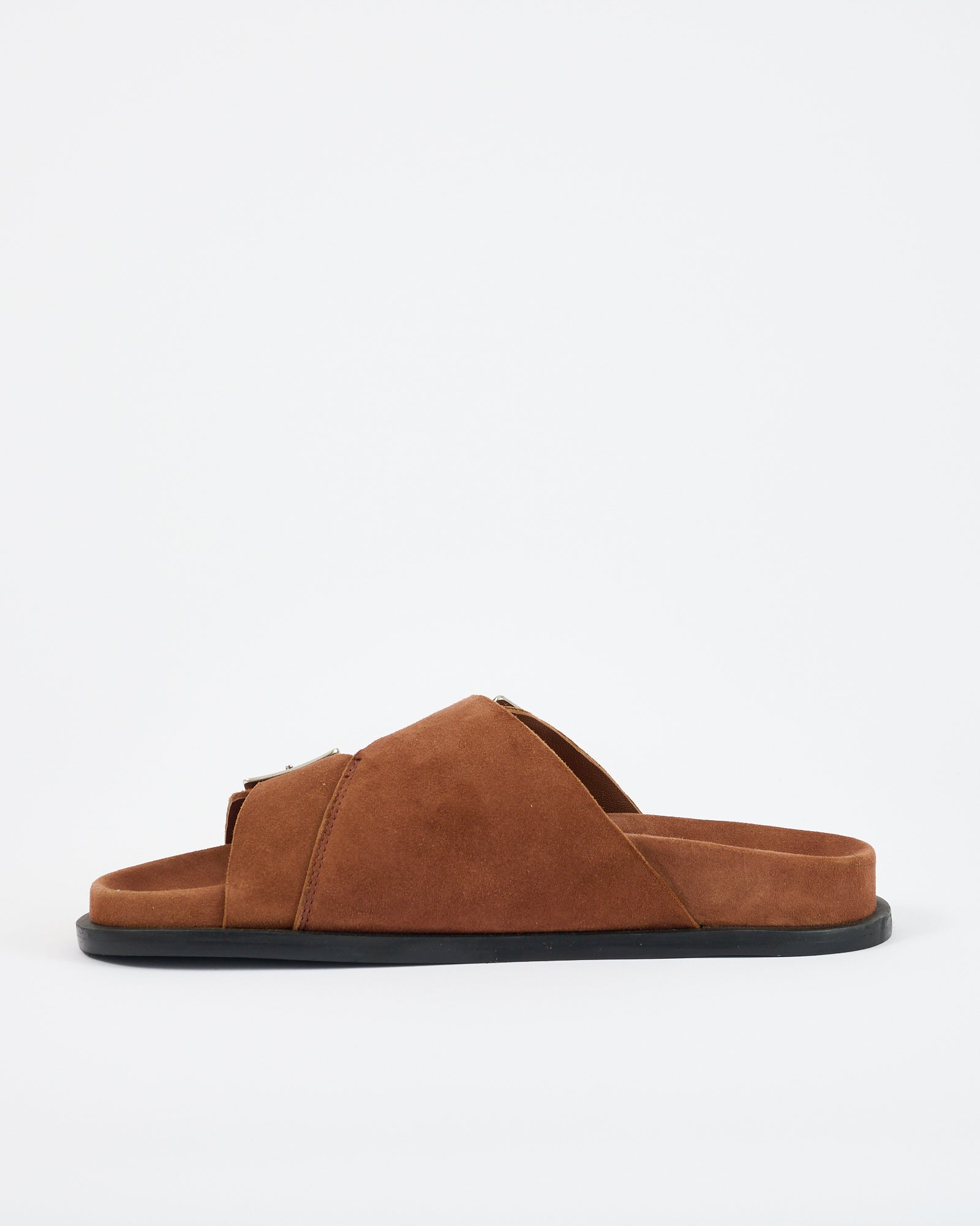 Sato Footbed Cocoa Suede