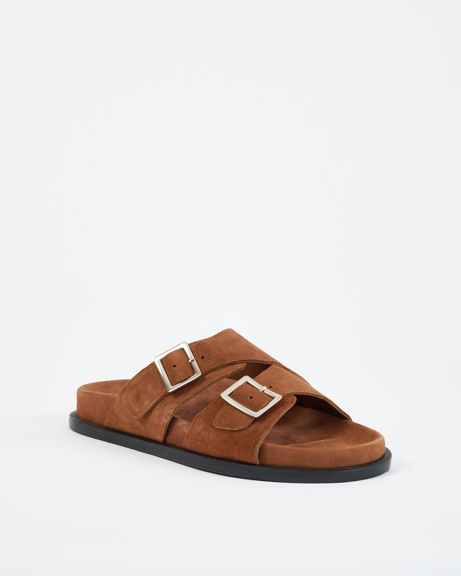 Sato Footbed Cocoa Suede