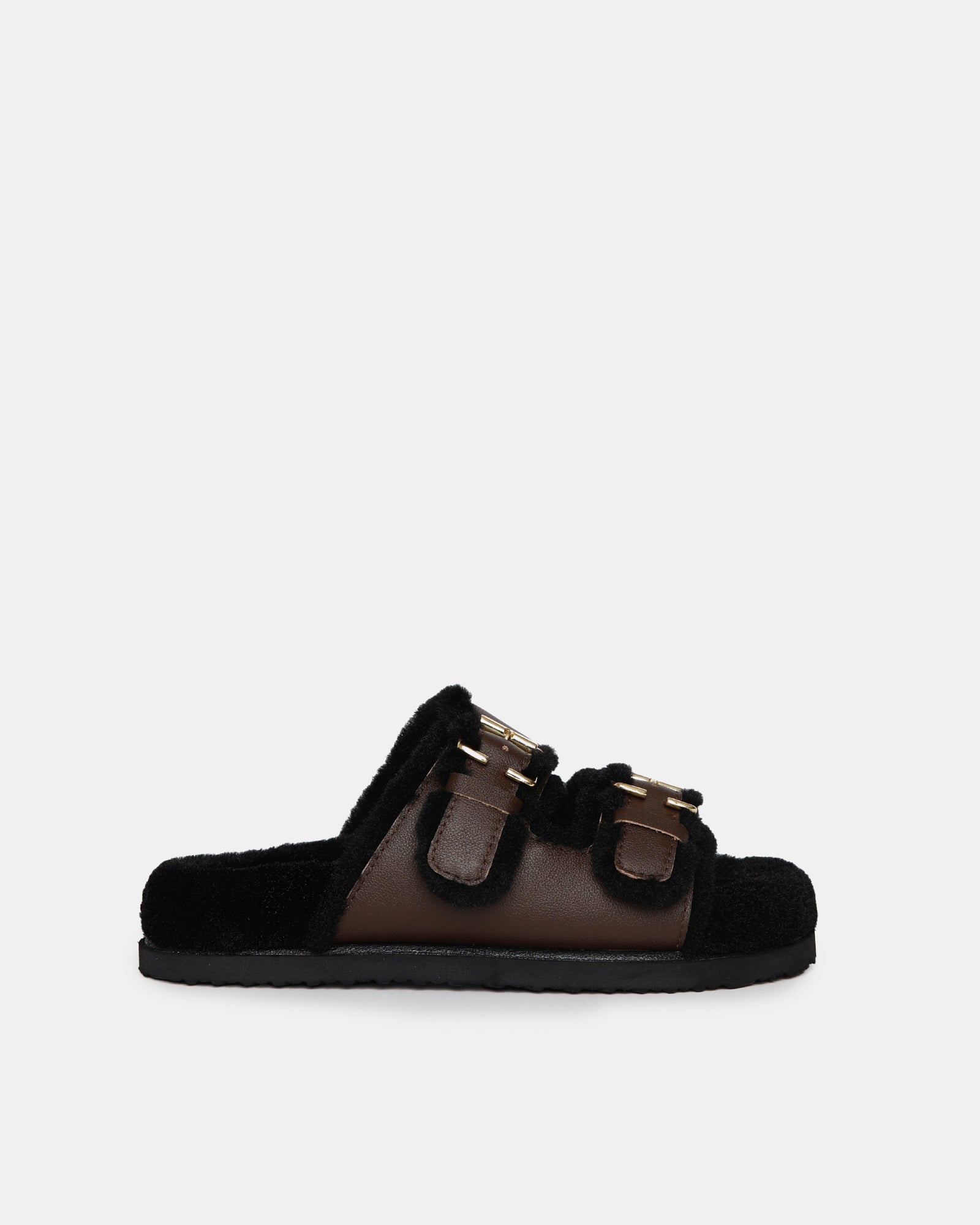 Louis Footbed Mocha/Black