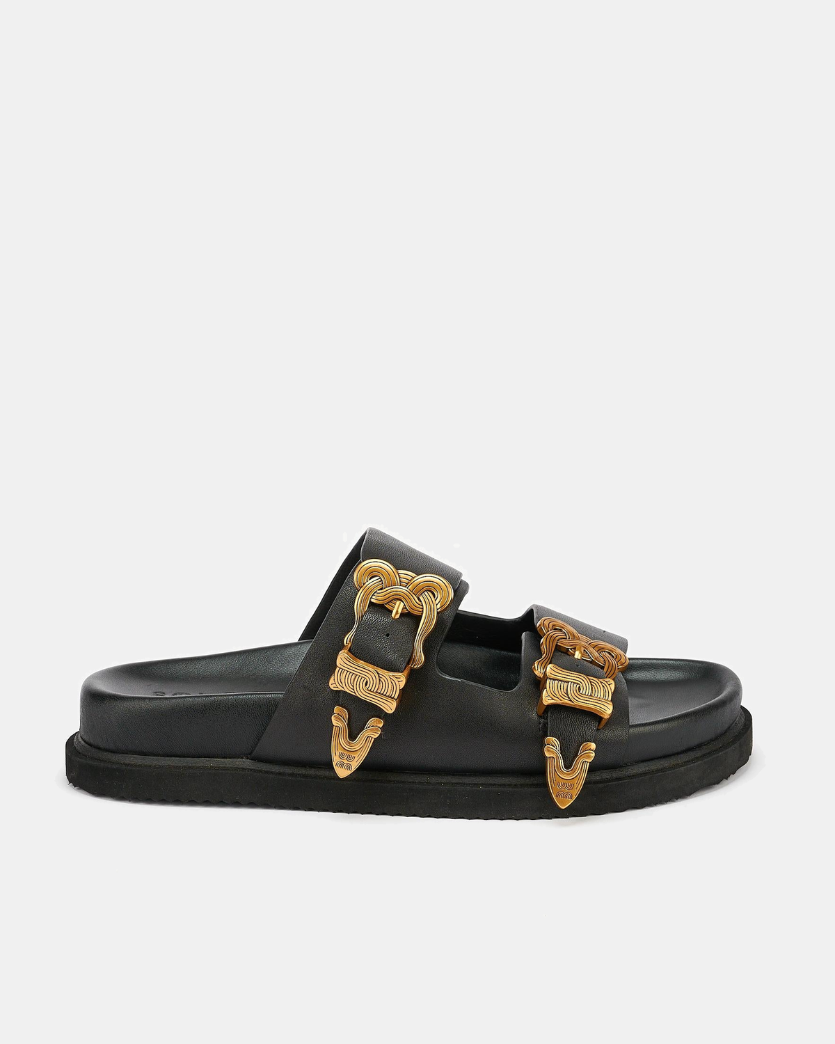 Scribe Footbed Black/Gold