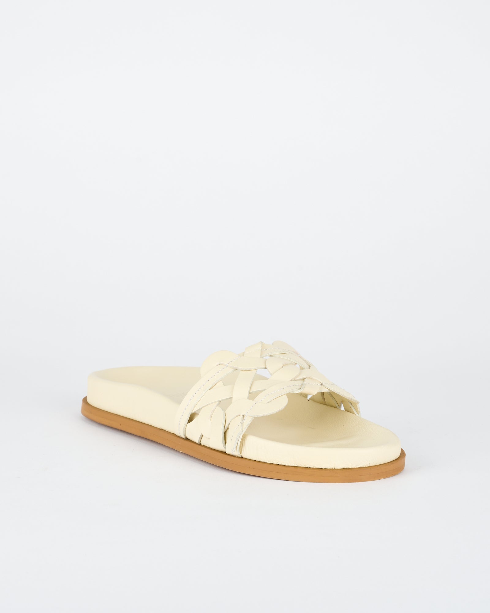 Brooklyn Footbed Off White