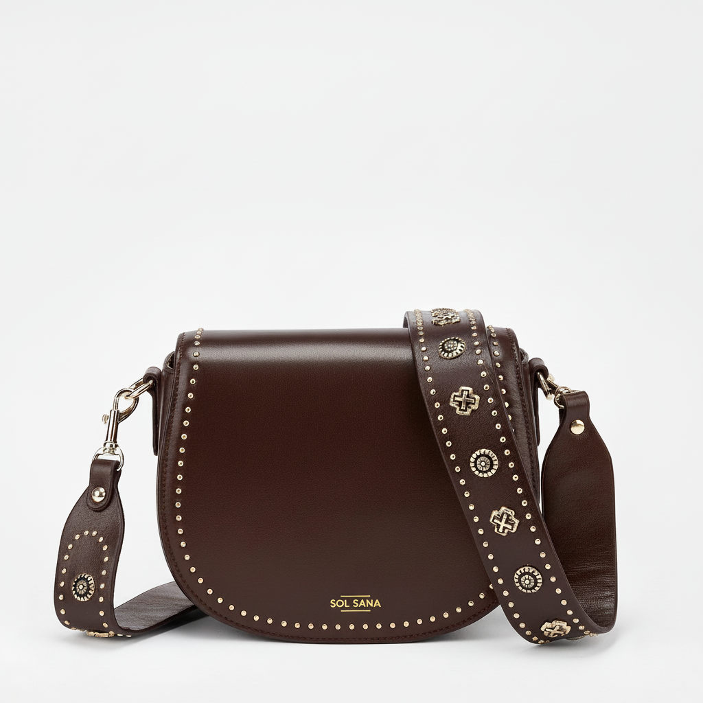 SADDLE BAG COCOA/GOLD