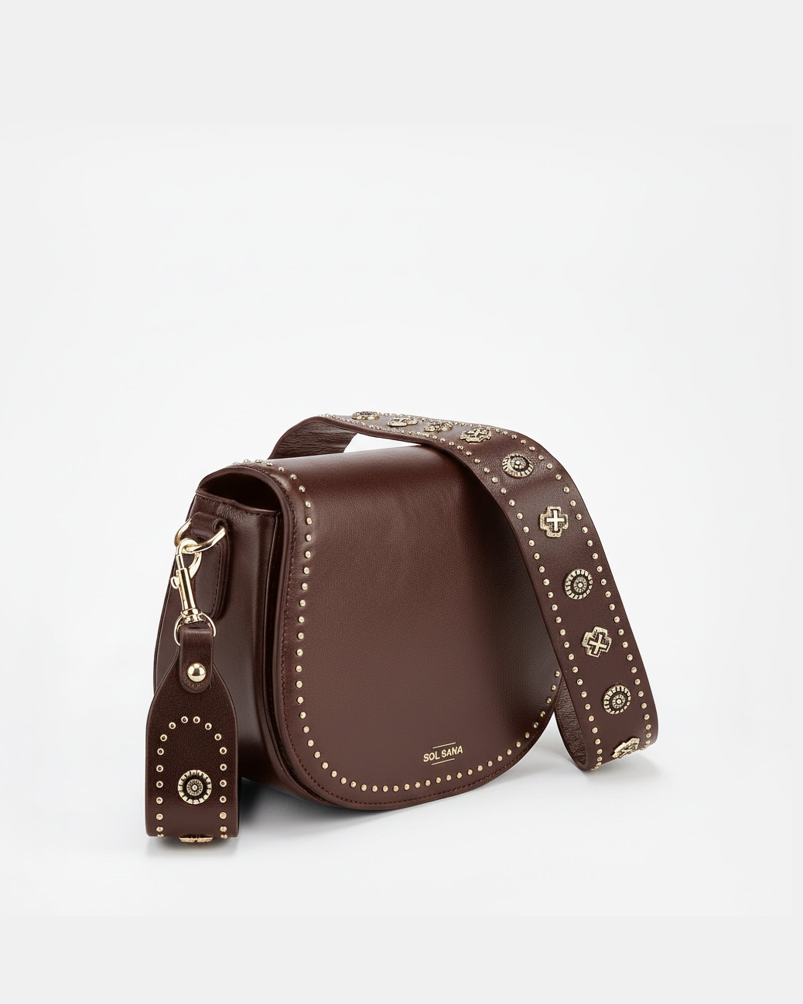SADDLE BAG COCOA/GOLD