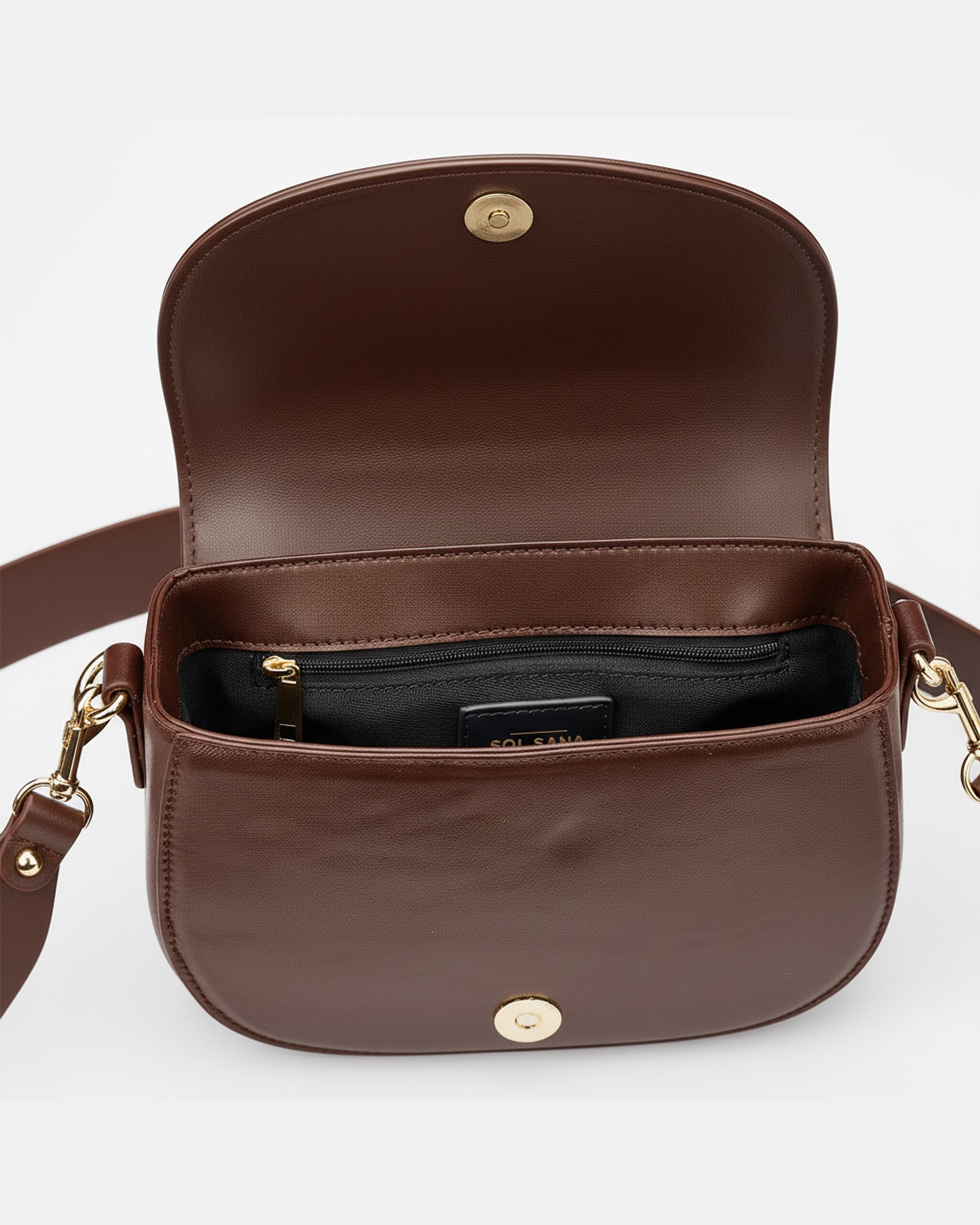 SADDLE BAG COCOA/GOLD