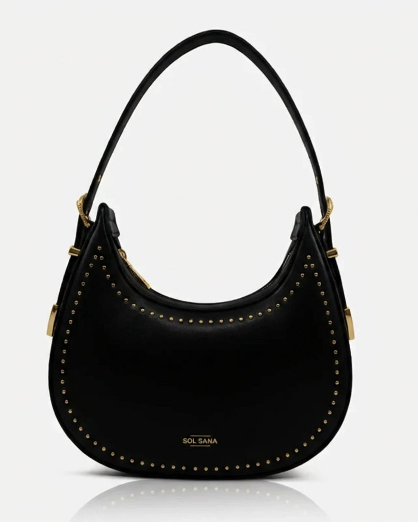 Crescent Bag Black/Gold