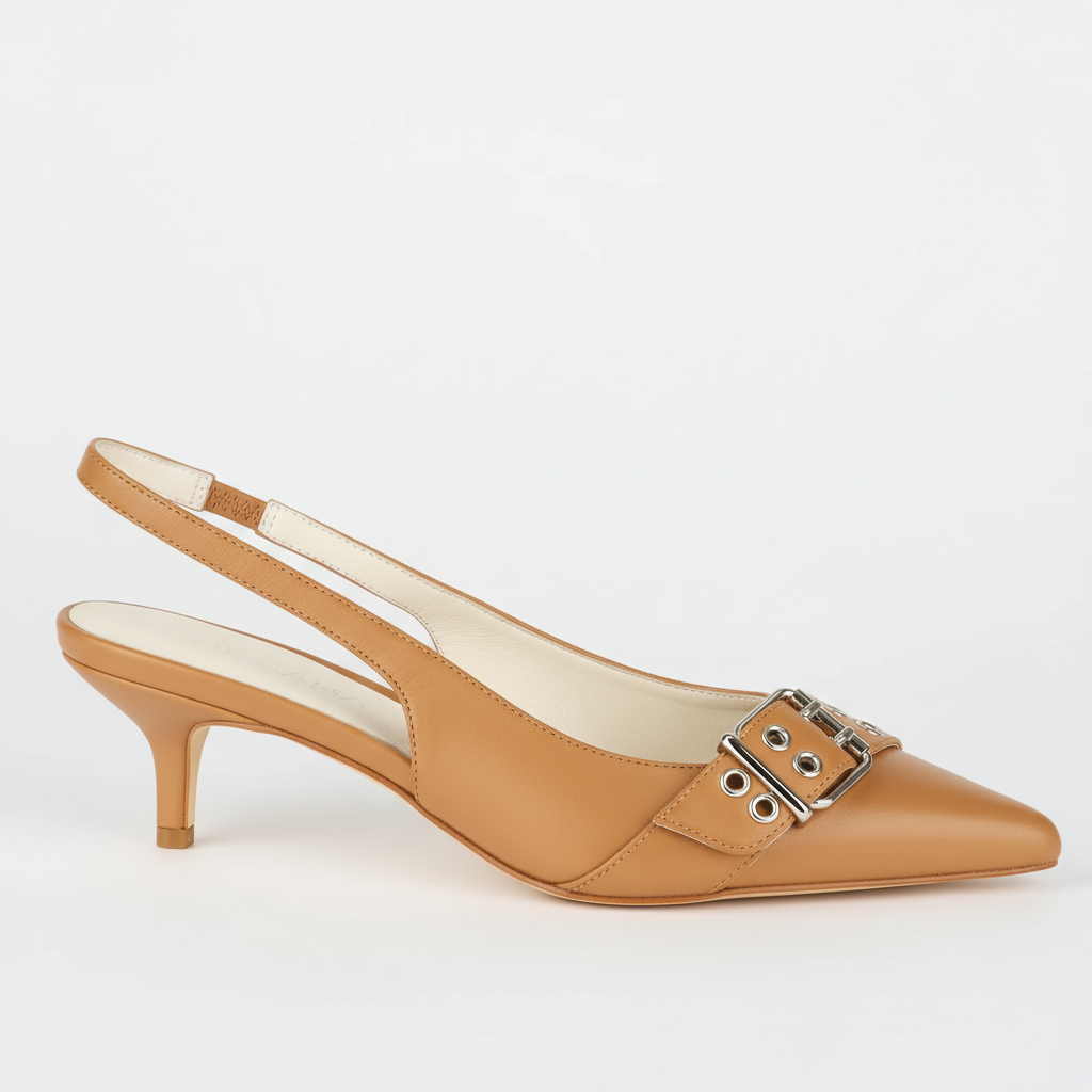 Sadelle Heel Tan