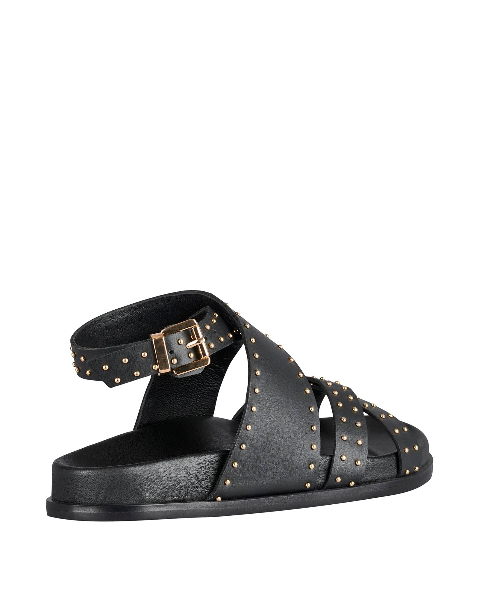 Vesper Footbed Black/Gold