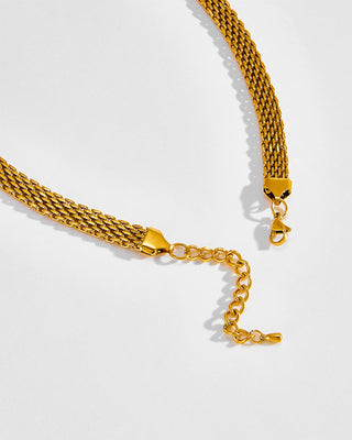 Mesh Necklace Gold