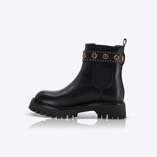 Meadow Boot Black/Gold