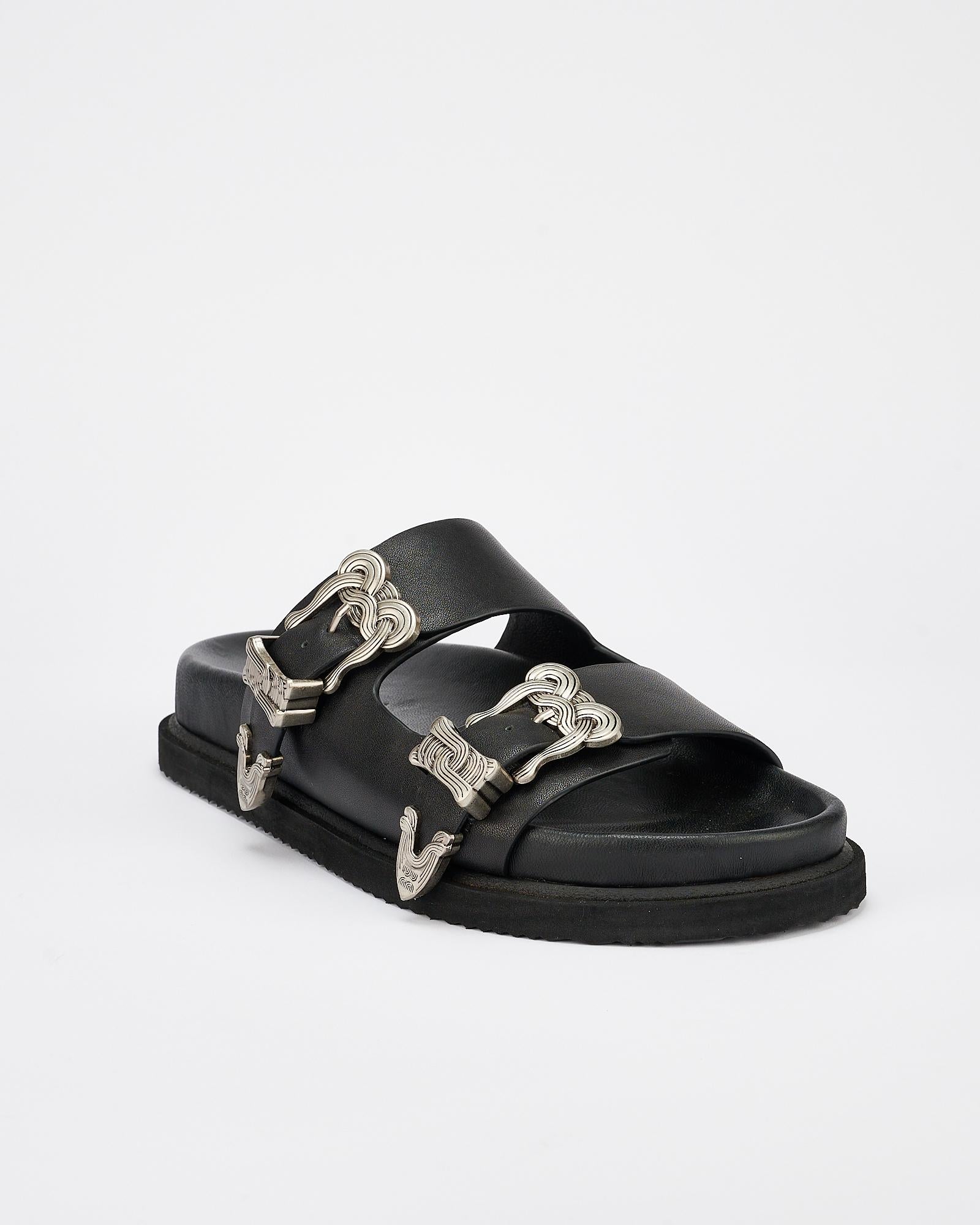 Scribe Footbed Black/Silver