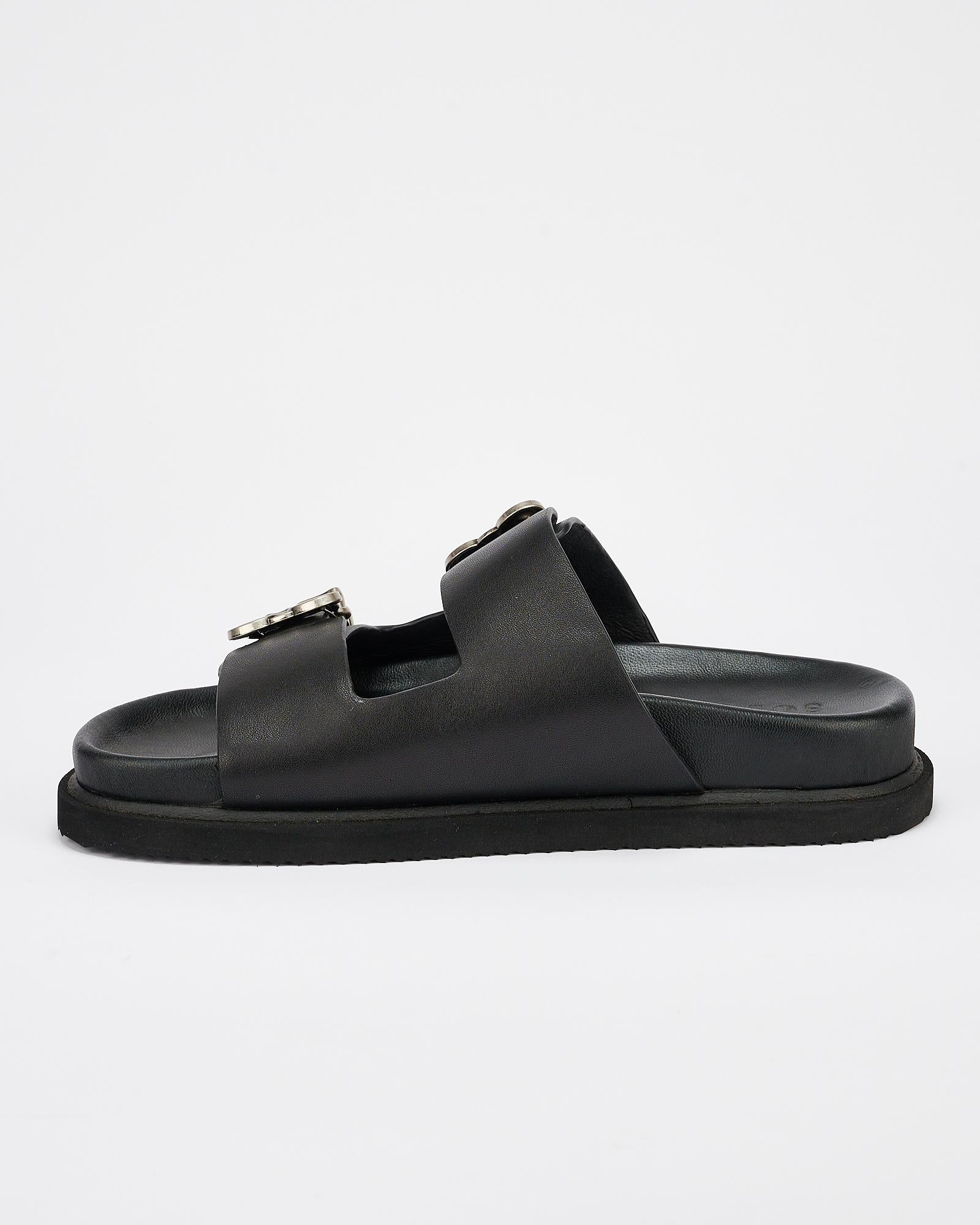 Scribe Footbed Black/Silver