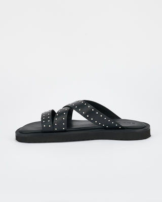 Capri Footbed Black / Silver