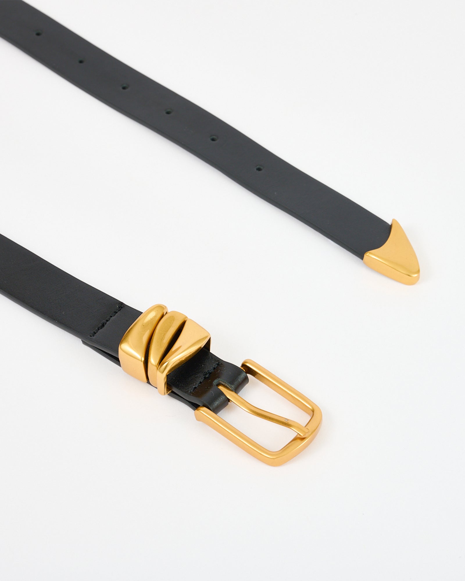 Crescent Belt Black/Gold