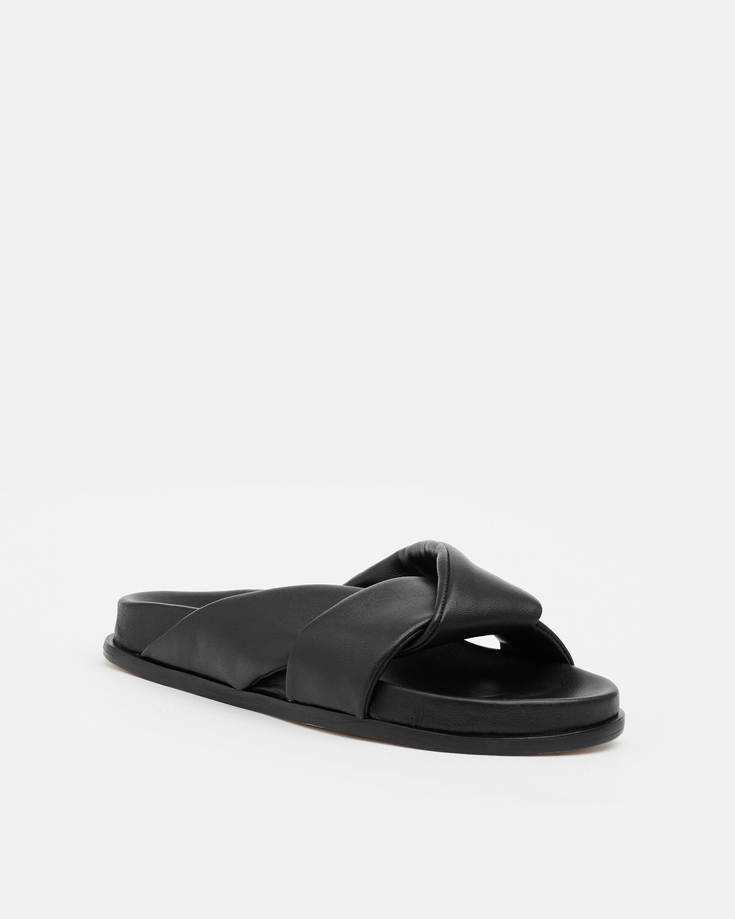 Downtown Footbed Black