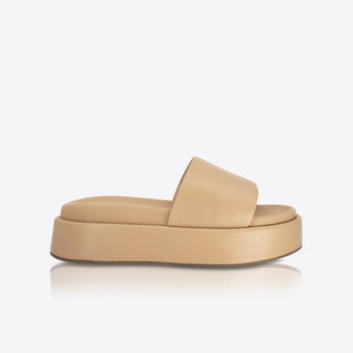 Dustin Flatform Tan