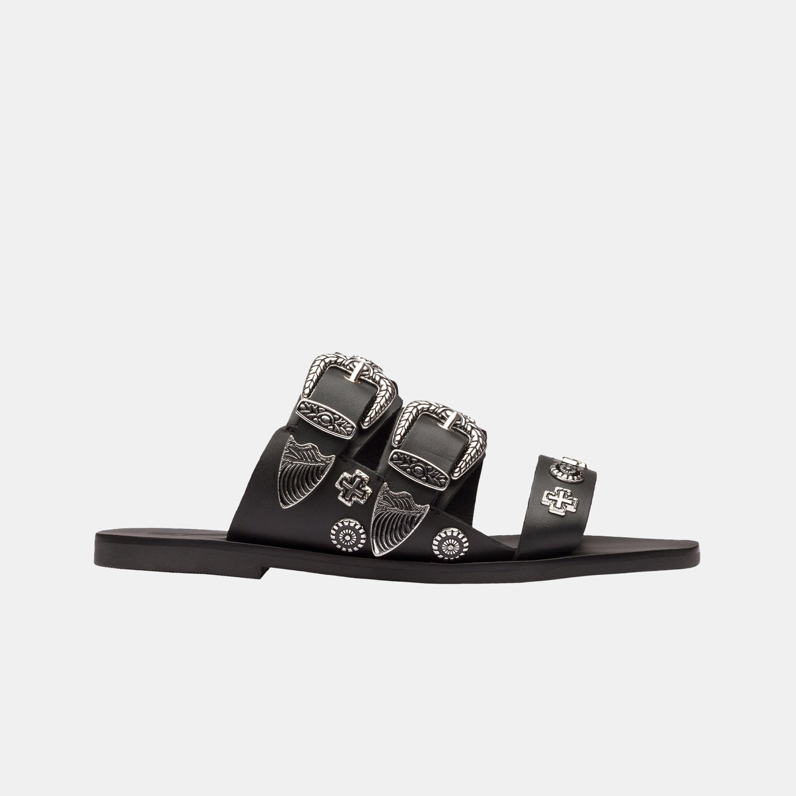 EASTWOOD SLIDE BLACK/SILVER WESTERN