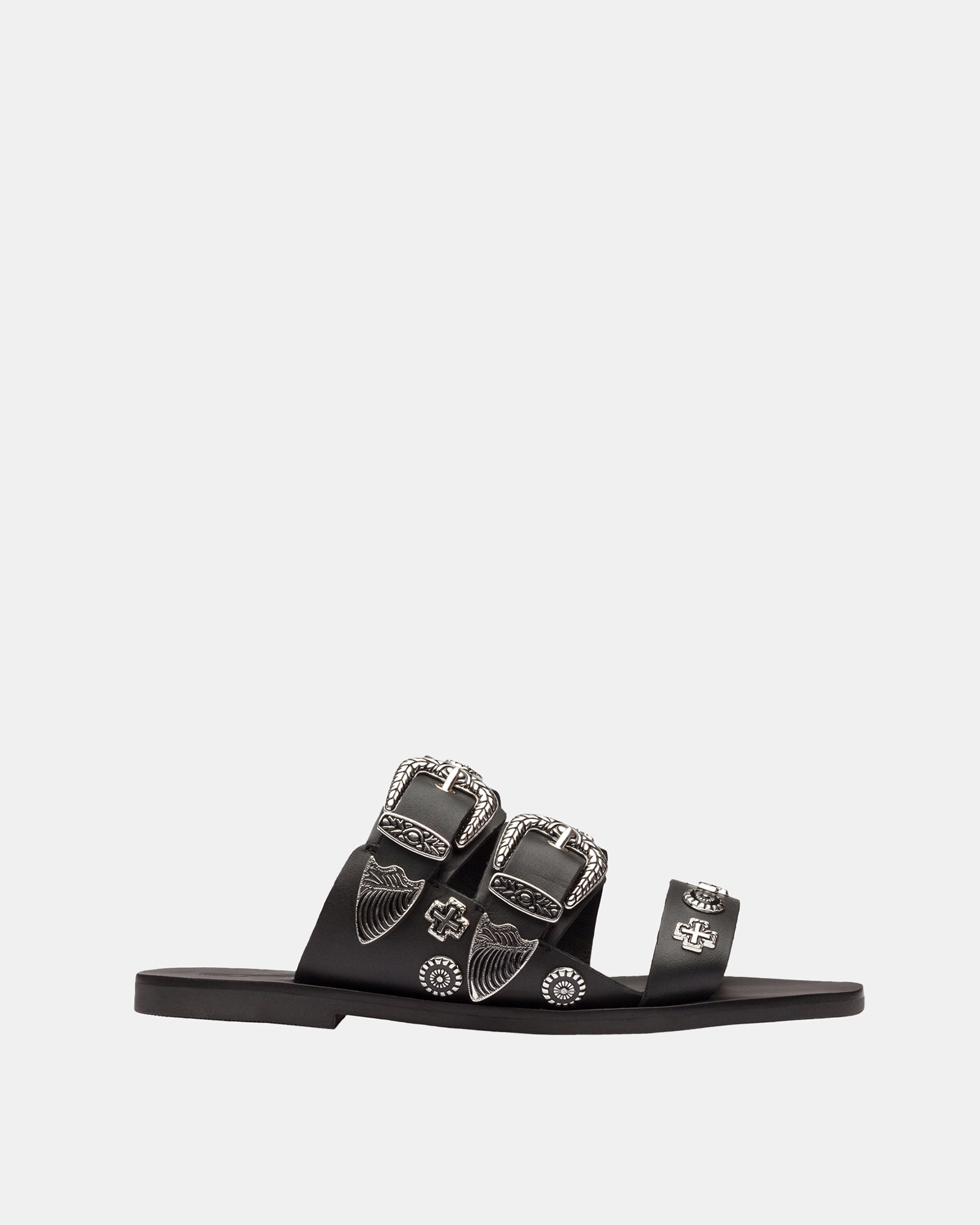 EASTWOOD SLIDE BLACK/SILVER WESTERN