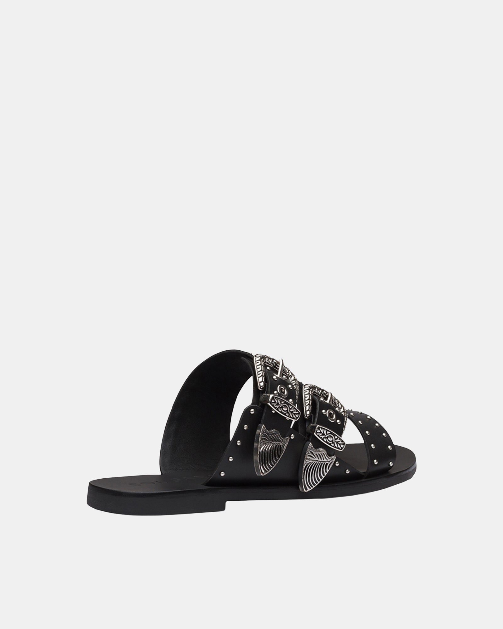 Eastwood Stud Slide Black/Silver