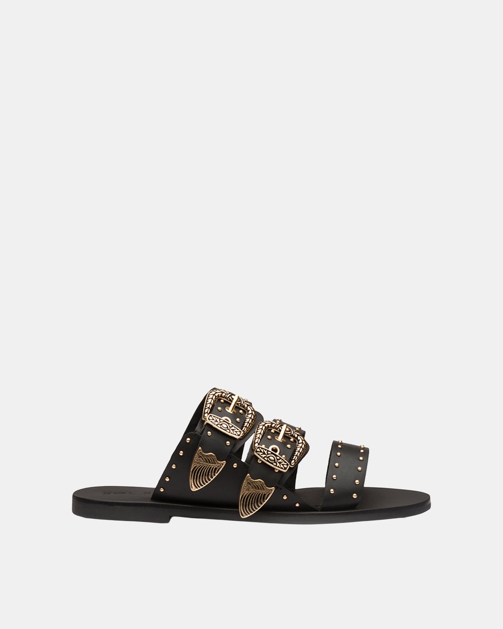 Eastwood Stud Slide Black/Gold