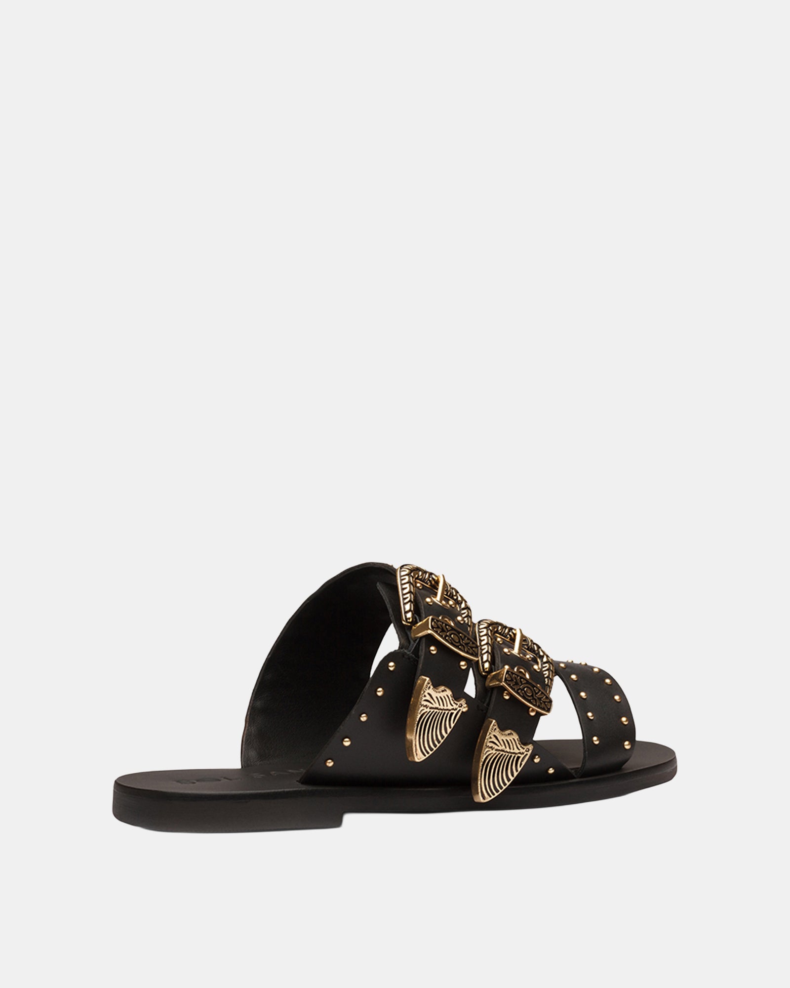 Eastwood Stud Slide Black/Gold