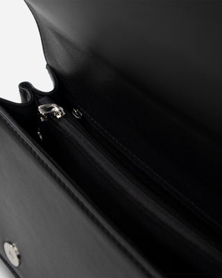 Flap Bag Black/Silver