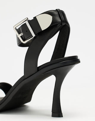 Lelu Heel Black/Silver