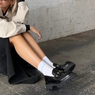 Maritime Loafer Black/Silver