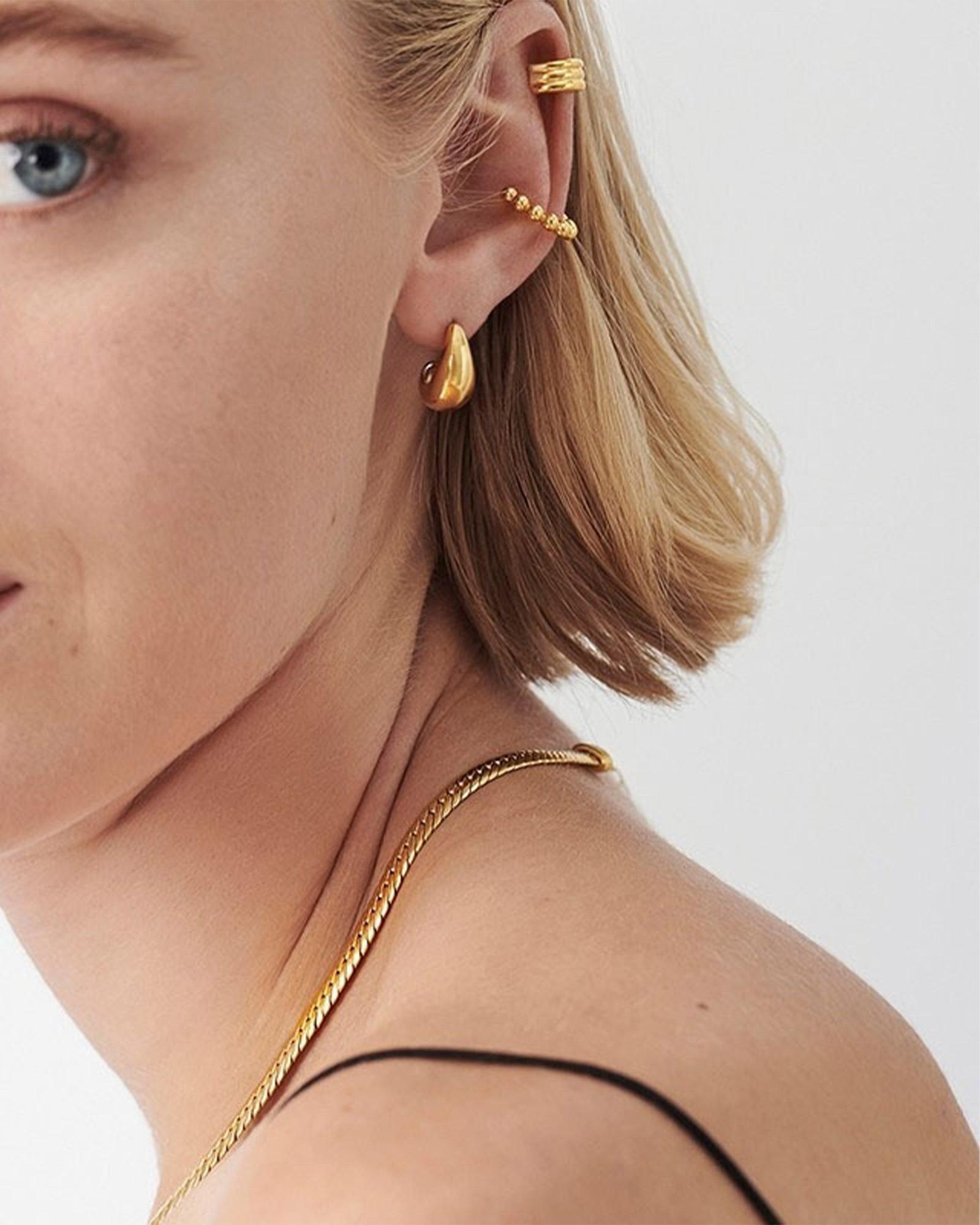 Crescent Studs