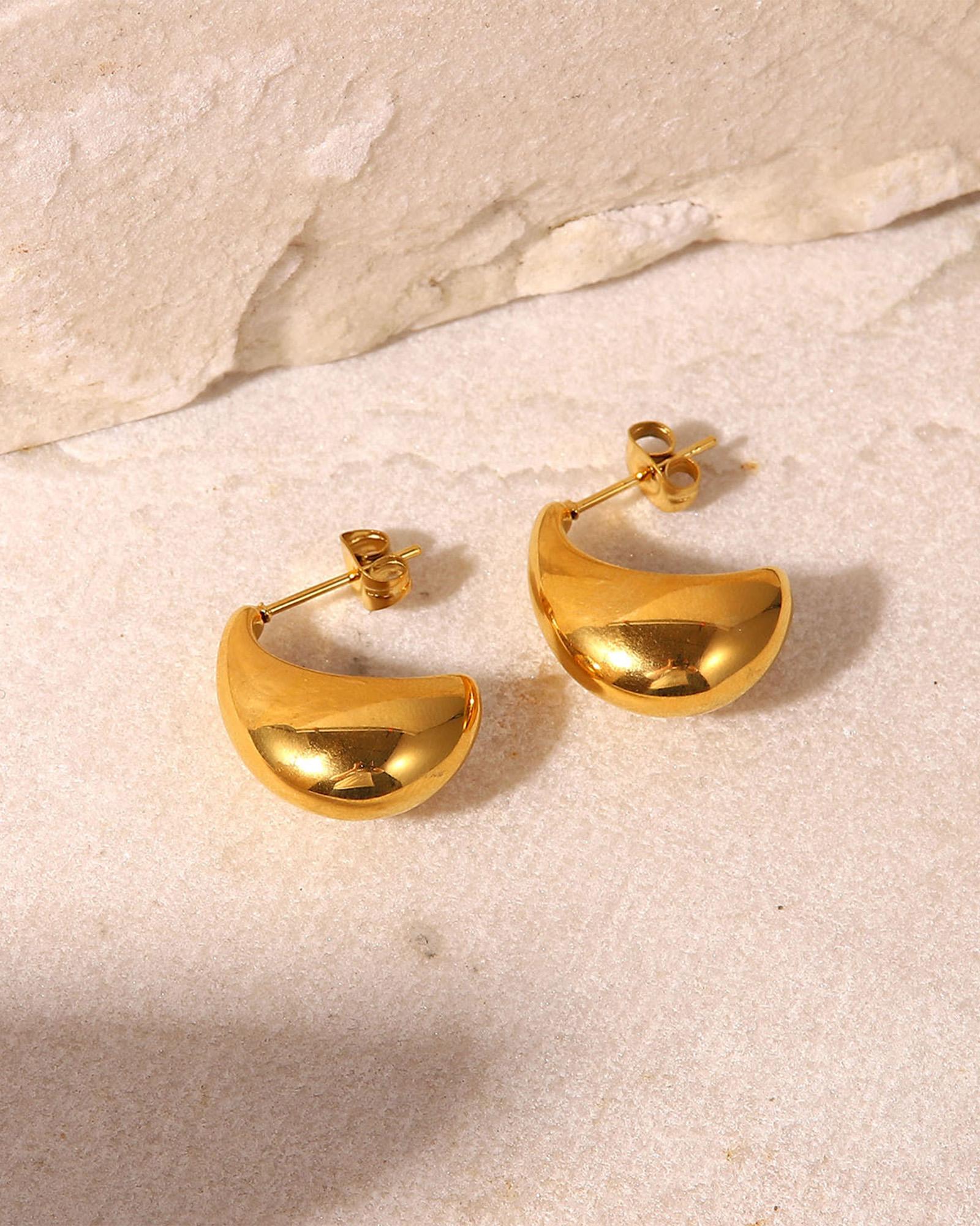 Crescent Studs