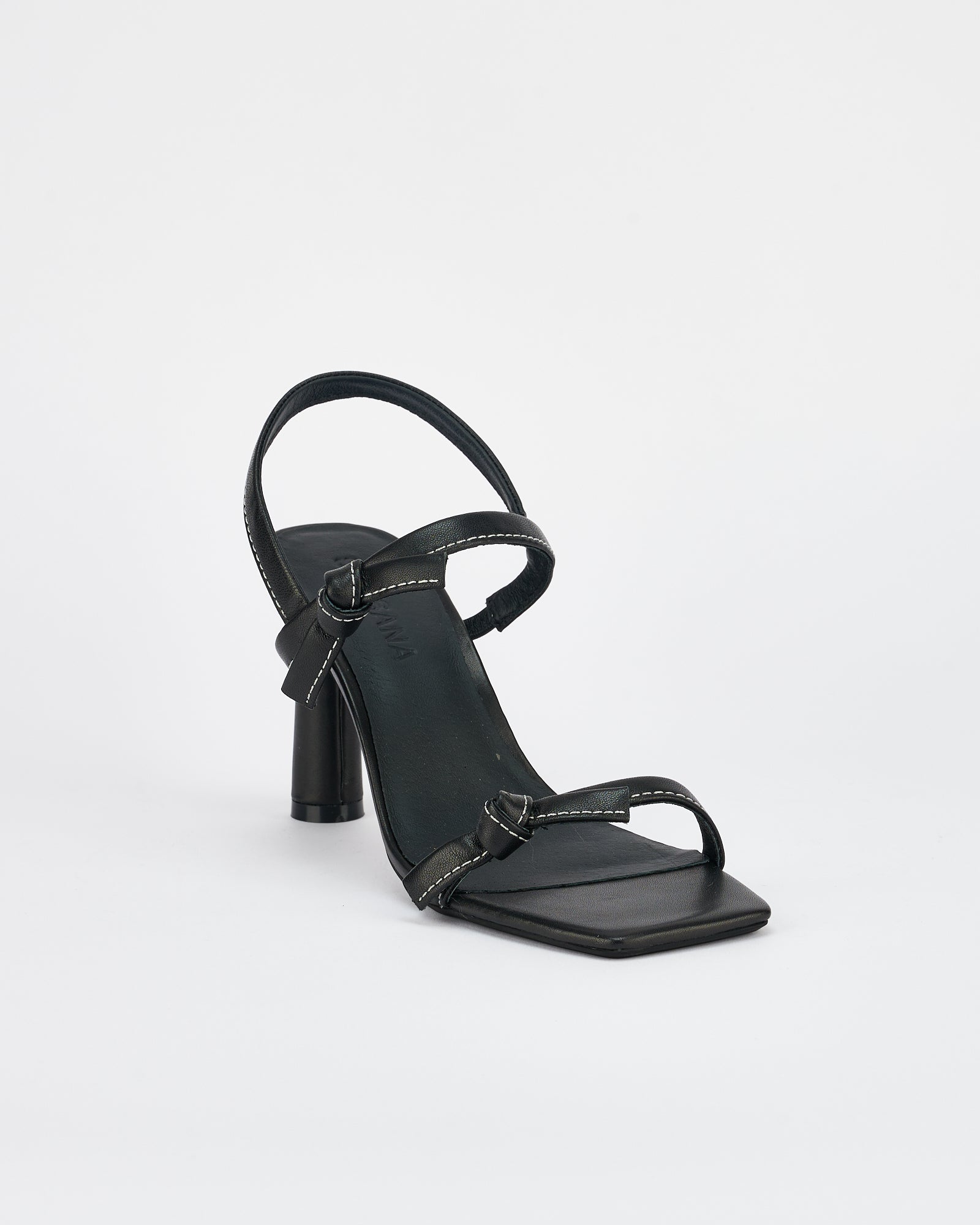 MANZONI HEEL BLACK