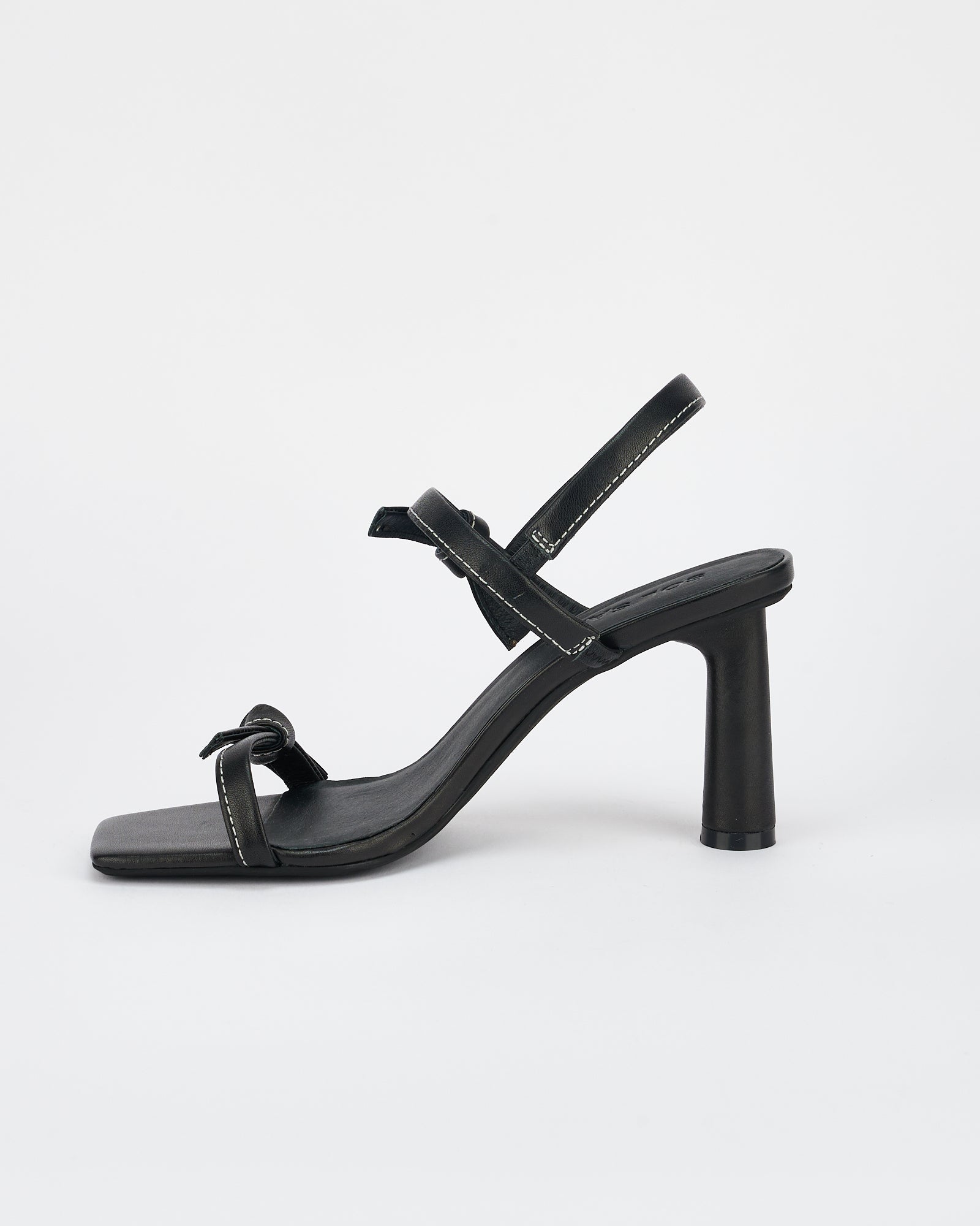 MANZONI HEEL BLACK