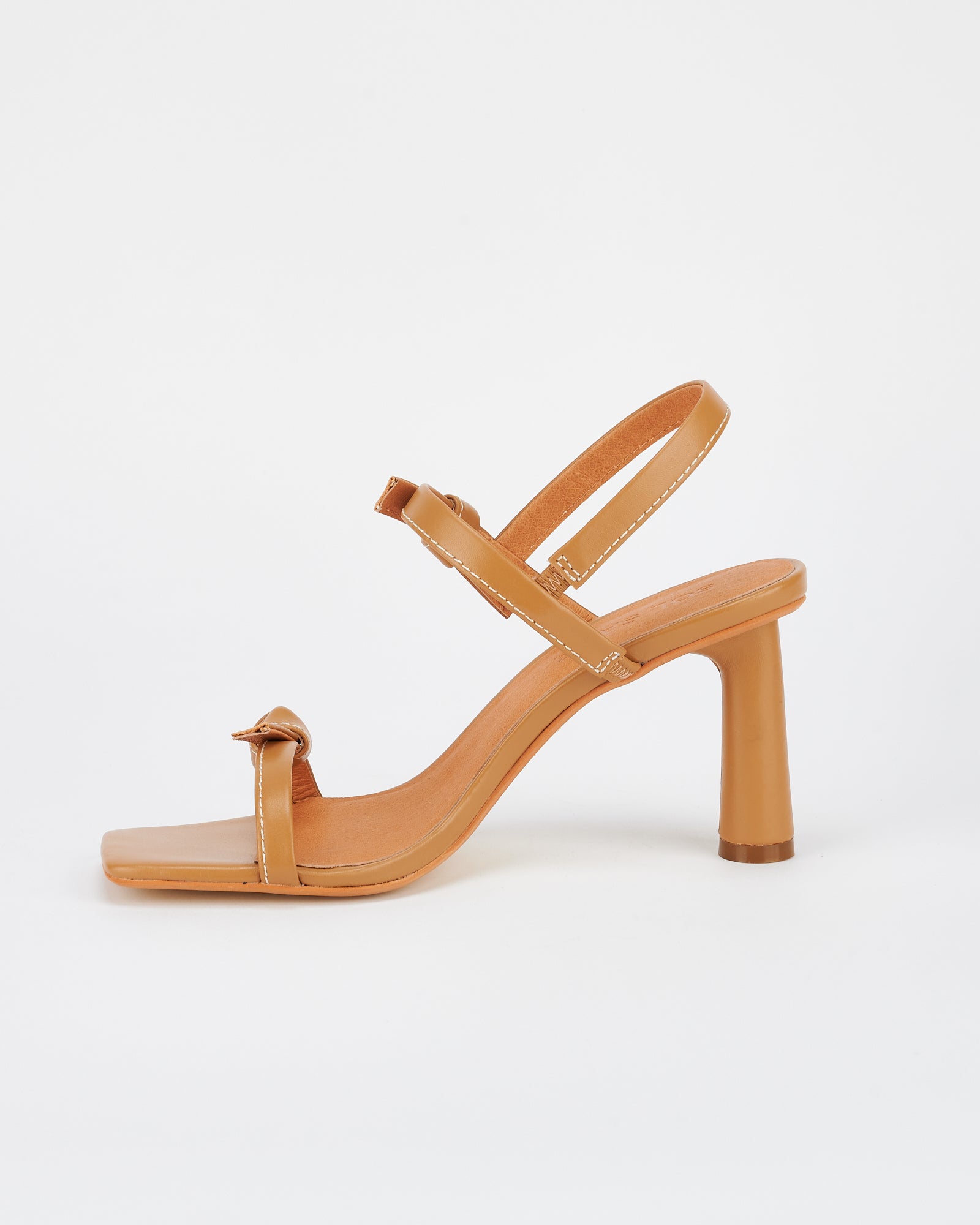 MANZONI HEEL TAN