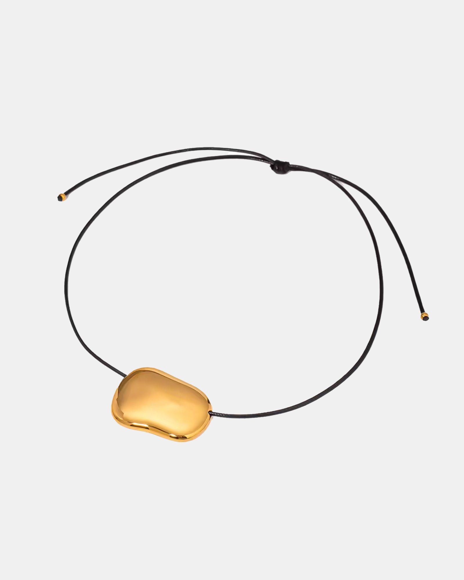 Pebble Necklace Gold