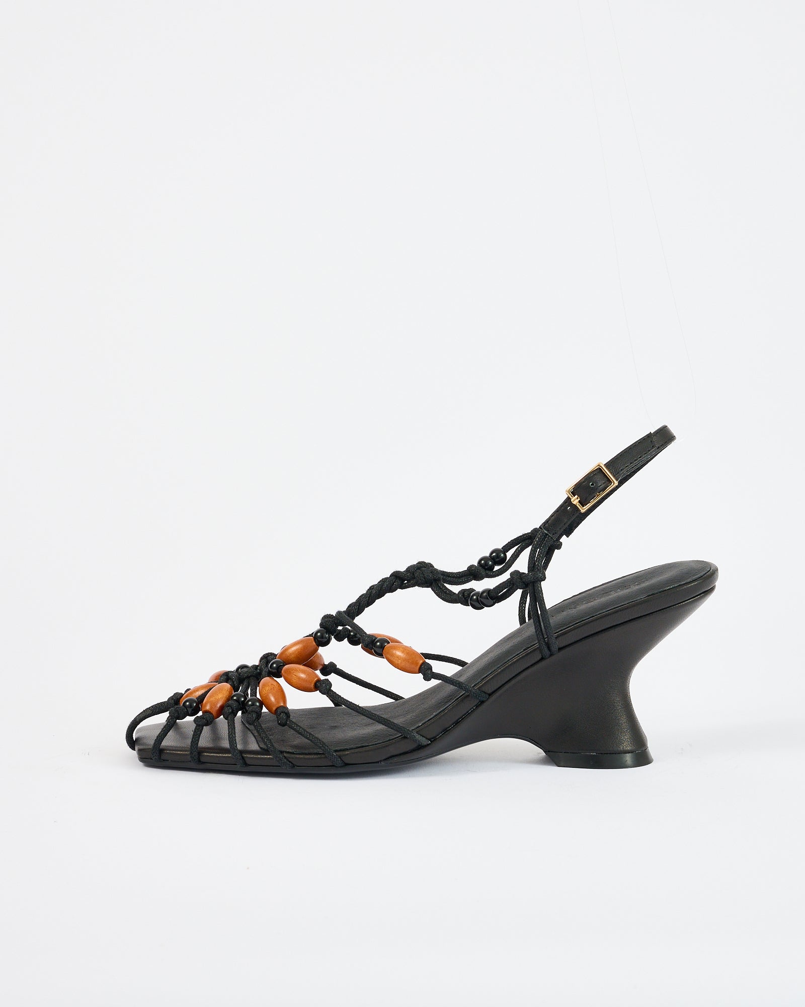 Bloom Wedge Black
