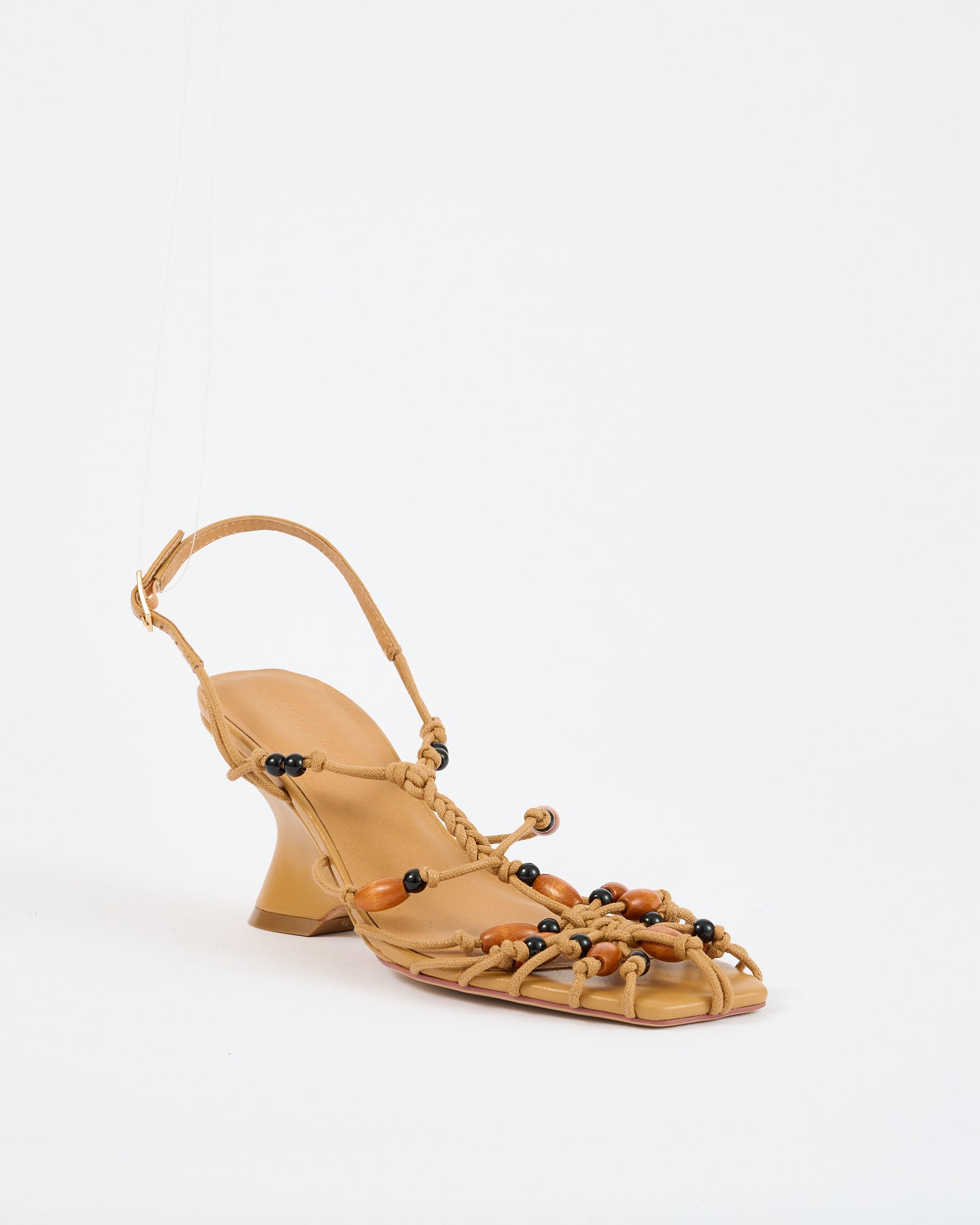 Bloom Wedge Tan