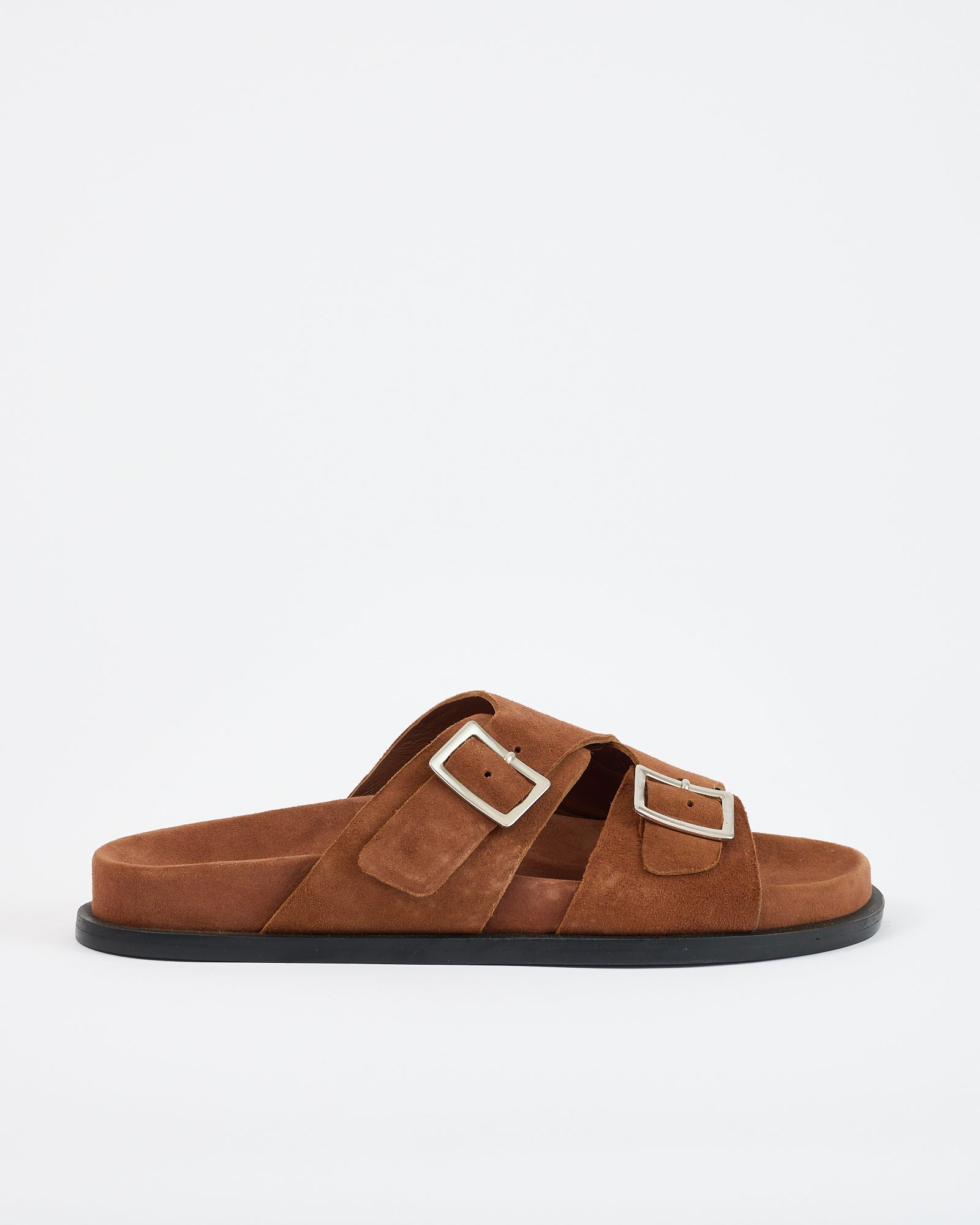 Sato Footbed Cocoa Suede