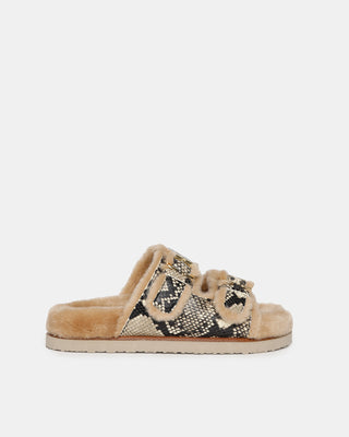 Louis Footbed Python/Natural
