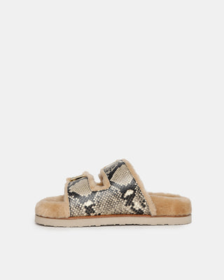 Louis Footbed Python/Natural