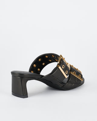 Bowery Heel Black/Gold