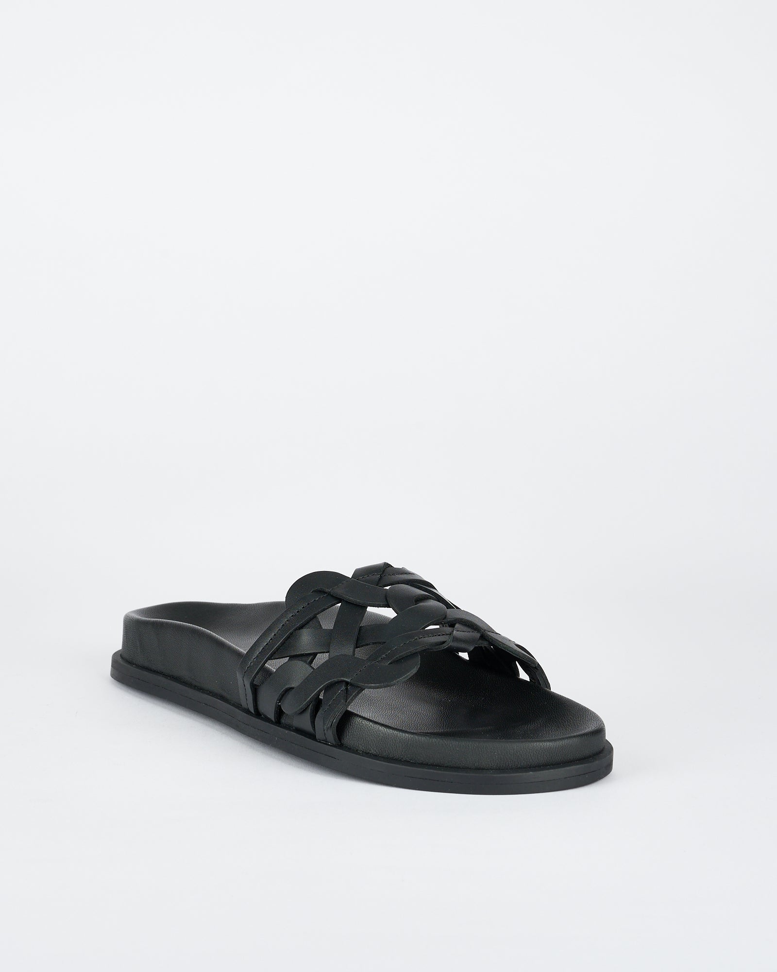 Brooklyn Footbed Black