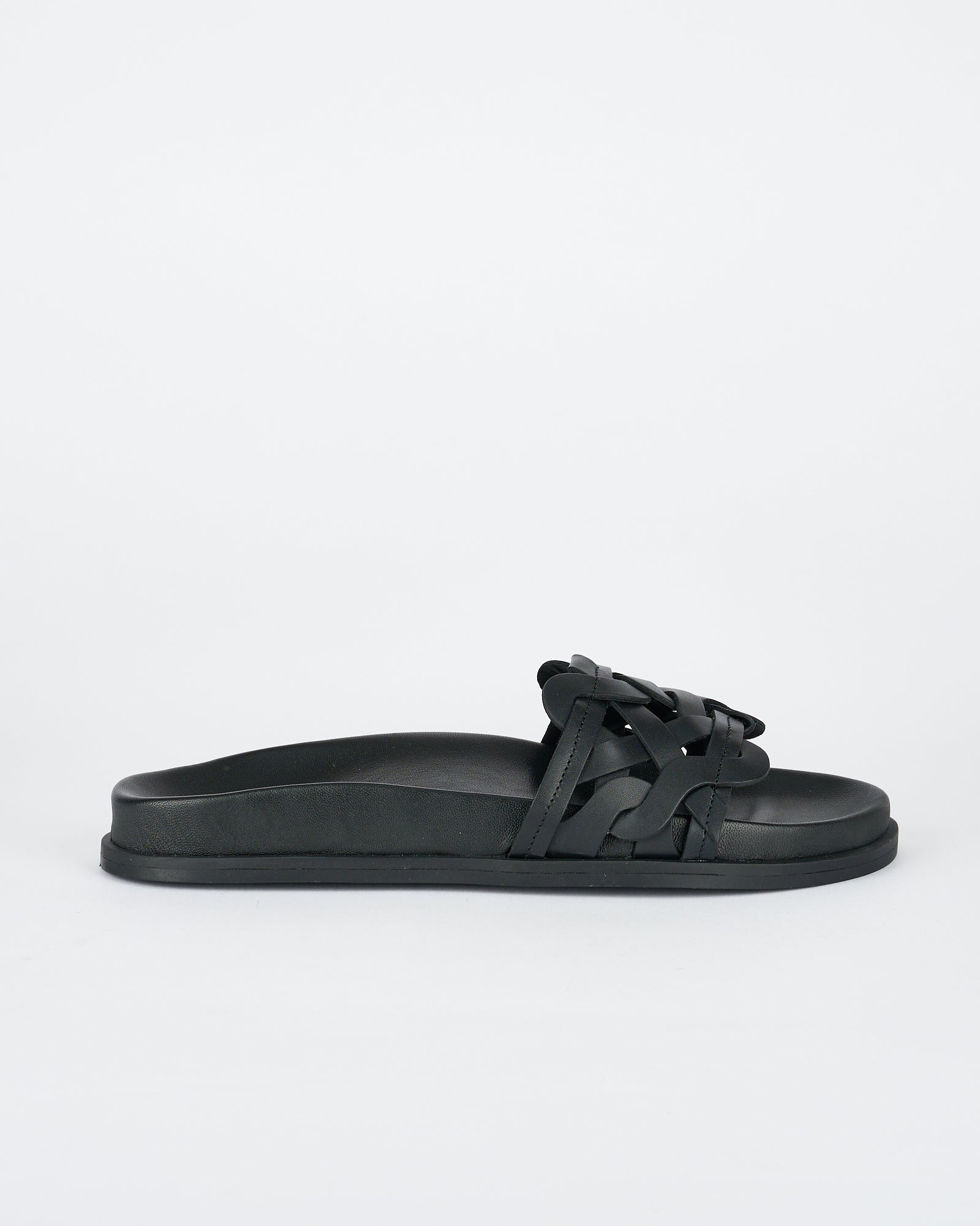 Brooklyn Footbed Black